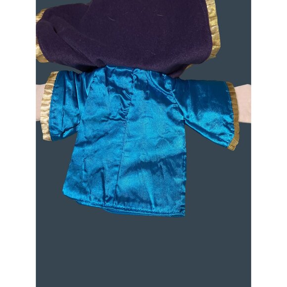 Aurora KING / PRINCE HAND PUPPET Crown Gold Ribbon Retired - Picture 6 of 7